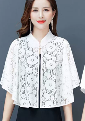 女の子用レースのストラップショール